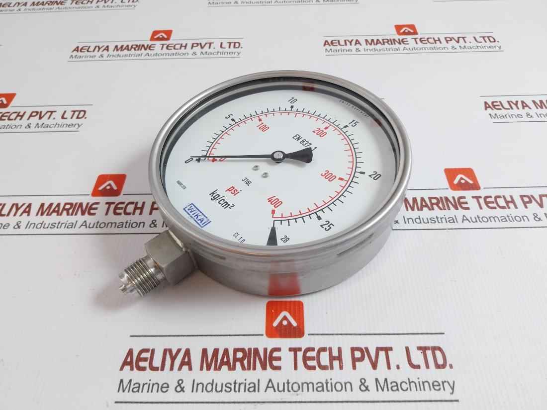 232.50.160 Pressure Gauge 0-28 Kg/Cm2 & Psi Wika
