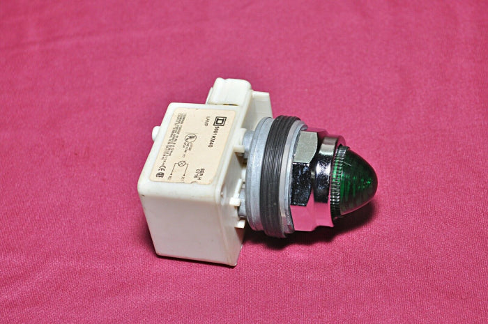 Square d 9001 km40 green lamp pushbutton switch