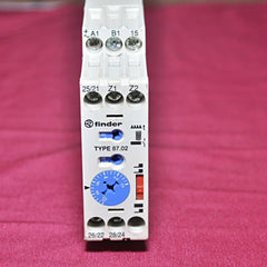 Finder 87.02 Multifunction Time Relay Ac 24...240 Vac