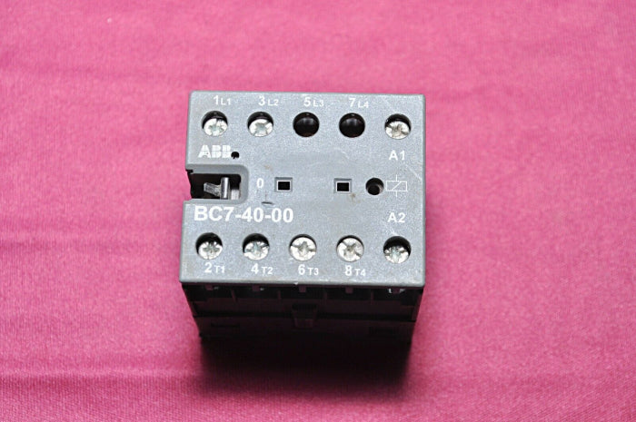Lot of 3X Abb Bc7-40-00 16a,600 Vac Mini Contactor