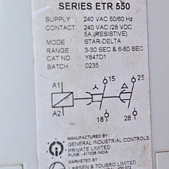 Gic etr 550 electronic timer