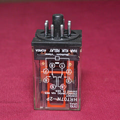 Lot of 2X HR Relay Omron HR707N-2P 250 VAC/28VDC 10A