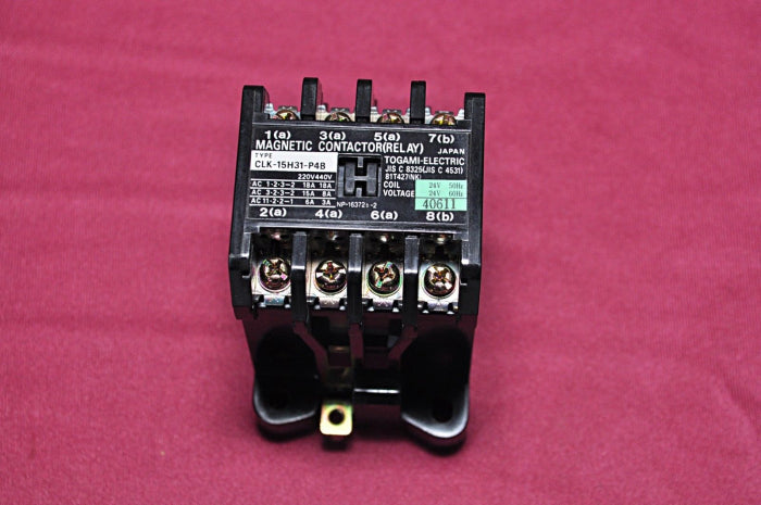 Togami-electric Clk-15H31-p4B Magnetic Contactor Relay
