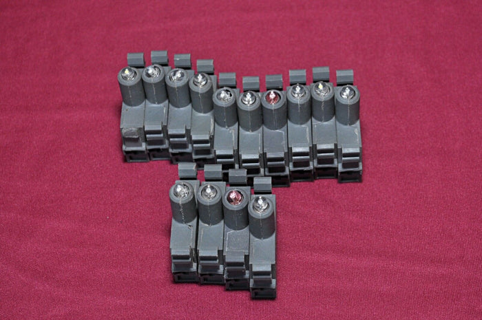 Lot of 14X ABB Mlbl-05r Control Block 110-130v