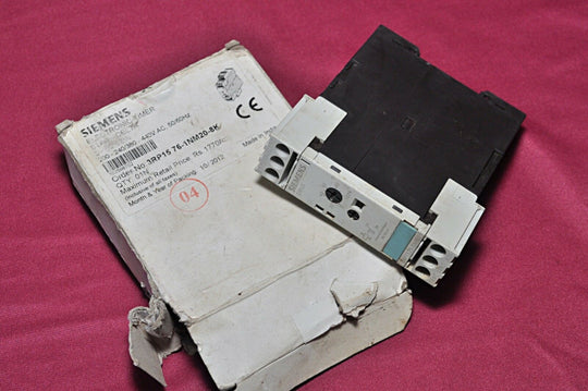 Siemens 3rp 1525-1ap30 time relay fuse 4a