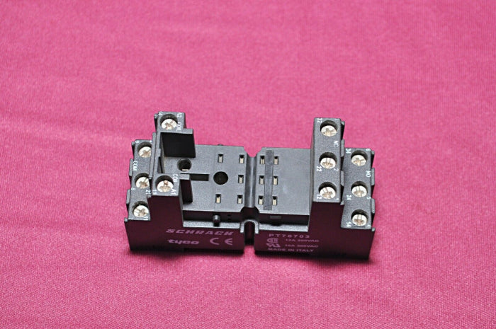 Schrack Pt 78703 Relay Socket 12A 300Vac