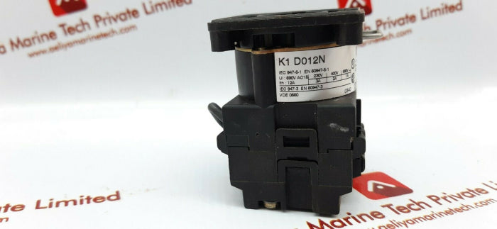 Telemecanique k1 d012n contact block