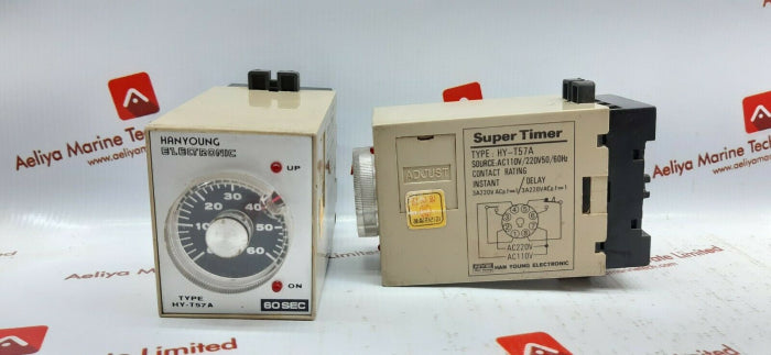 Hanyoung Hy-t57A Super Timer With Base 110V/220V50/60Hz