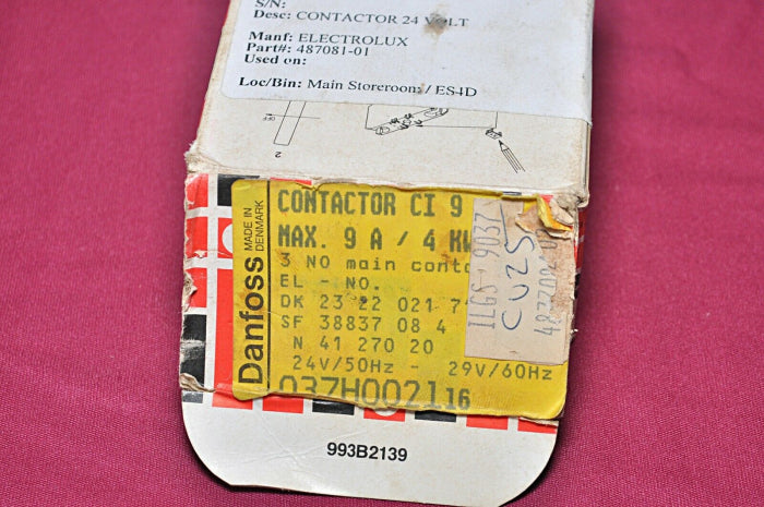 Danfoss cb-nc contactor 500v 6a