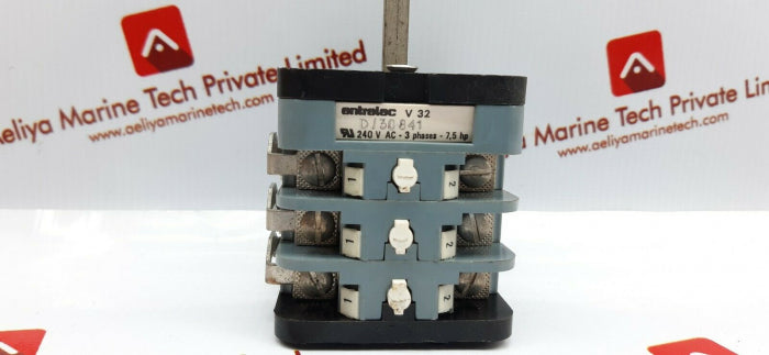 Entrelec v32 d/30841 rotary cam switch 240v