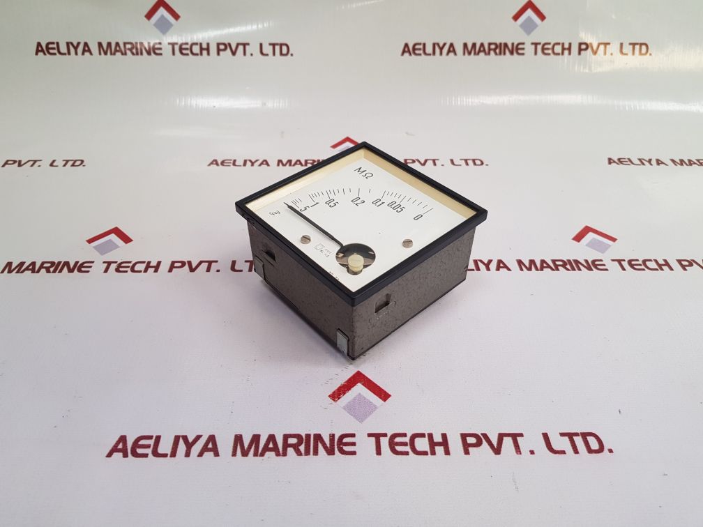 247812 Panel Meter 0-58 Mohm