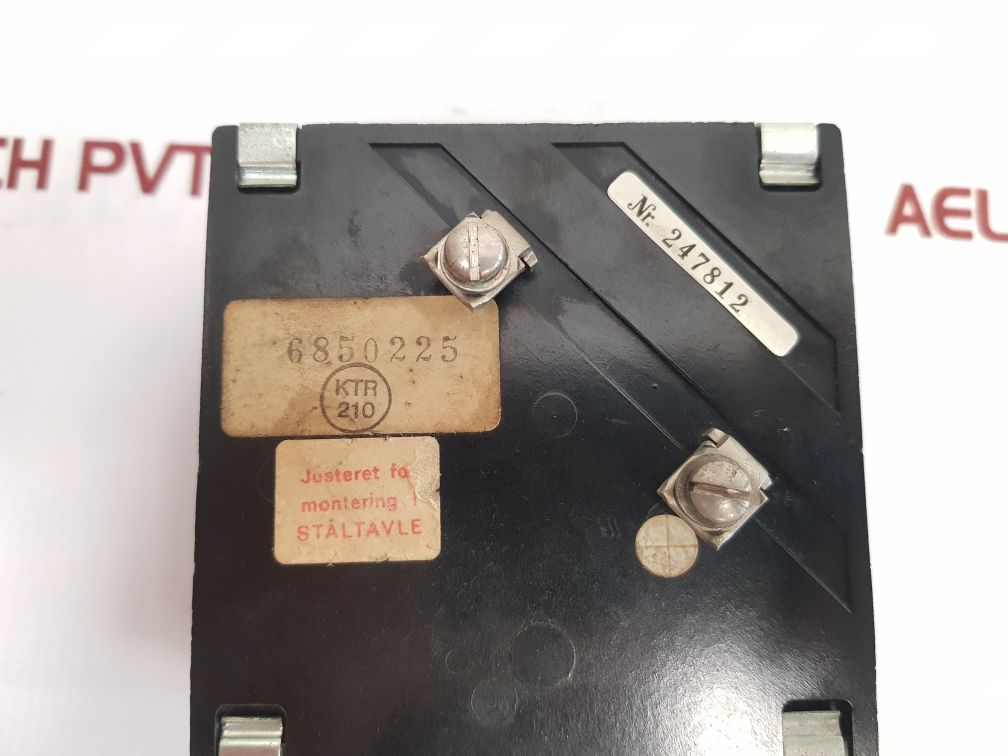 247812 Panel Meter 0-58 Mohm