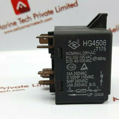 HG4506 single phase motor starter relay