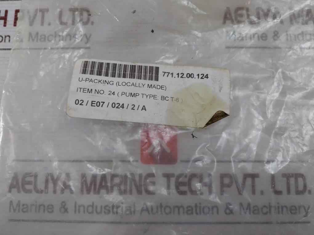 24 U-packing For Pump Bc T-6