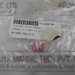 24 U-packing For Pump Bc T-6