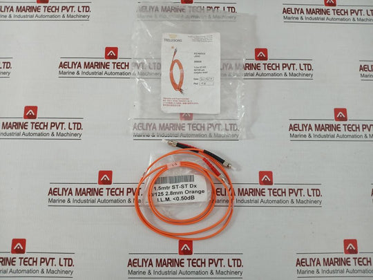 250039 Duplex Multimode Fiber Optic Patch Cable 1.5-m Trelleborg