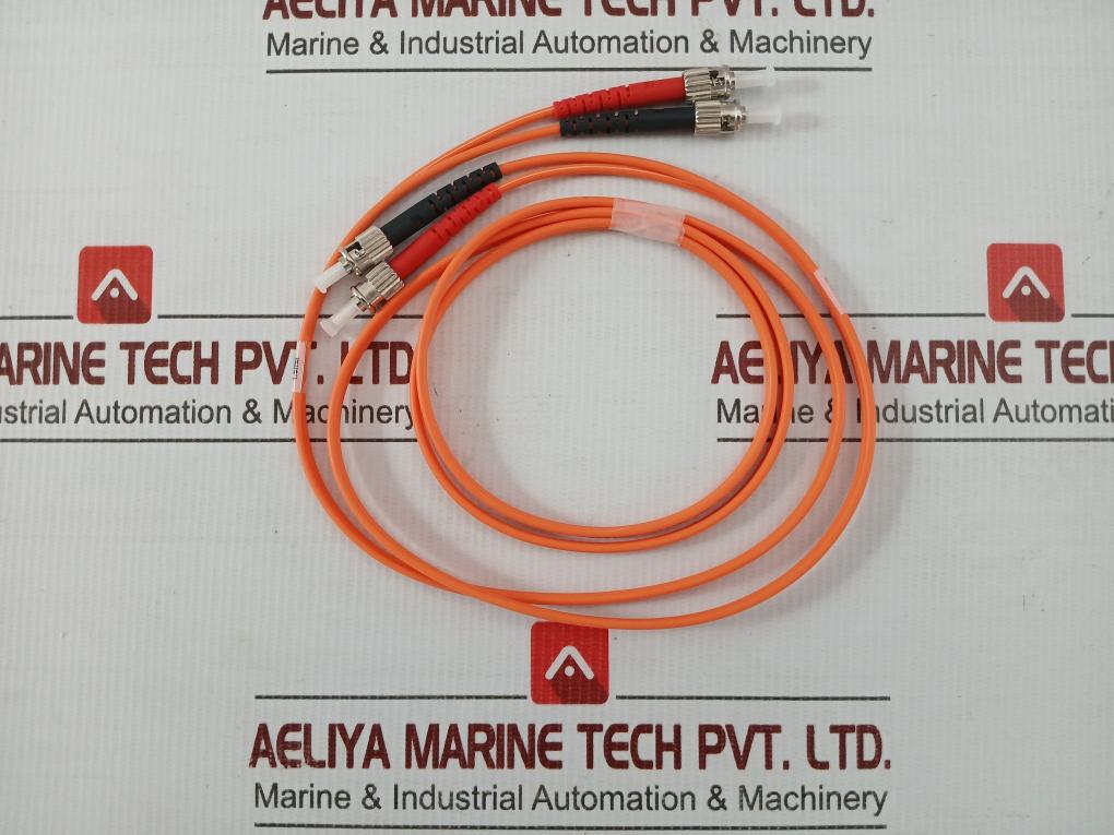 250039 Duplex Multimode Fiber Optic Patch Cable 1.5-m Trelleborg