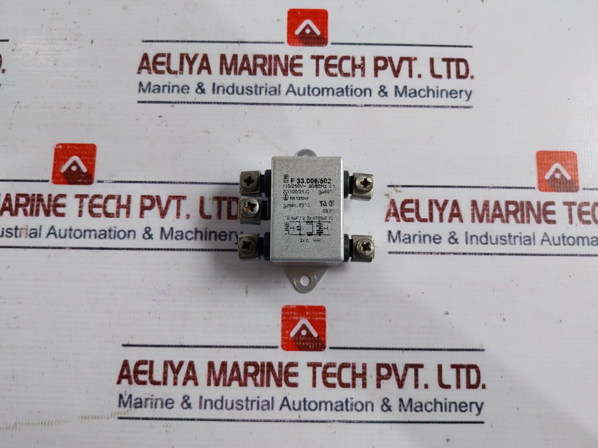 25/100/21-c Electromagnetic Interference Filter 110/250V~ 50/60Hz En133200