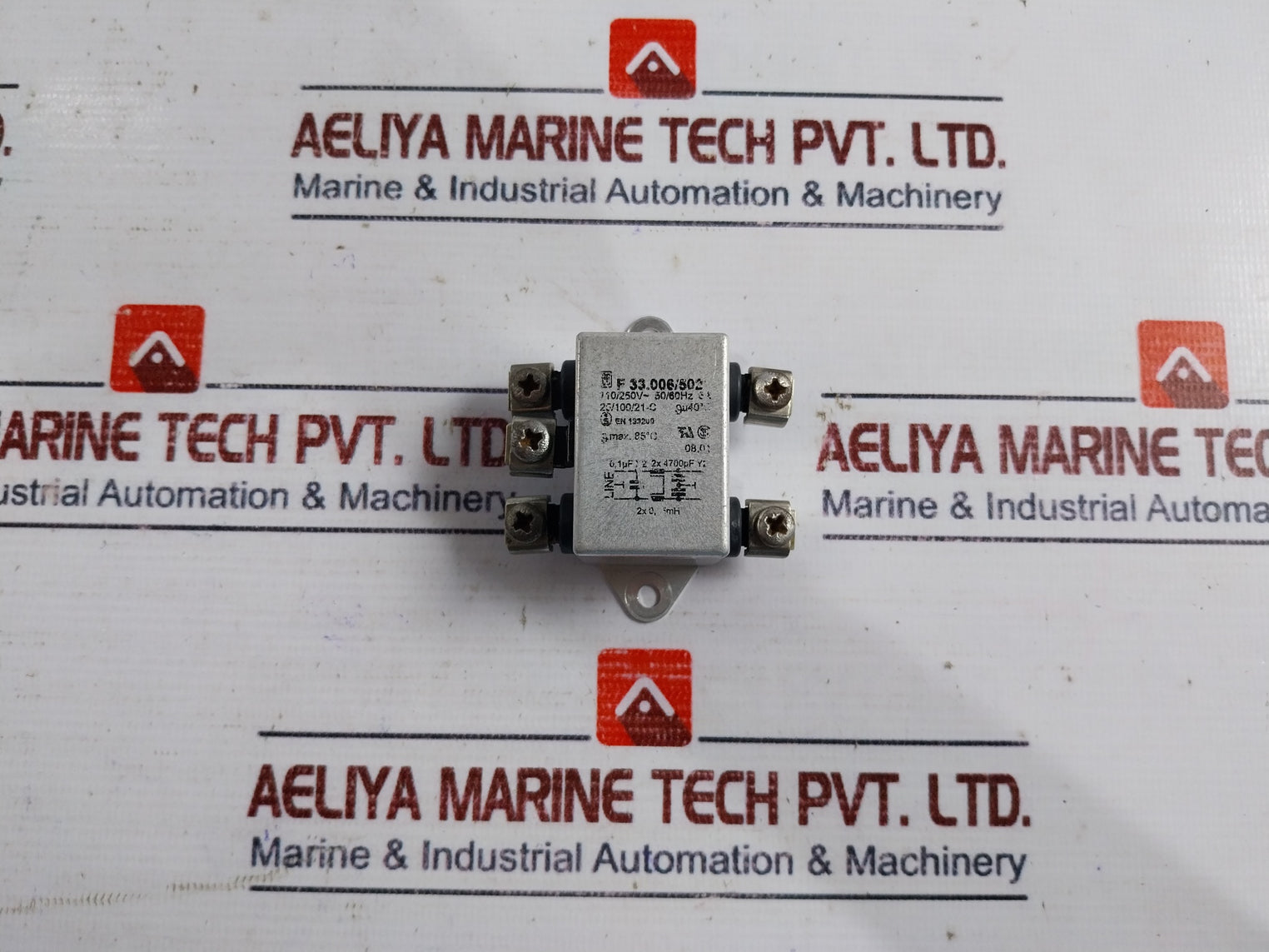 25/100/21-c Electromagnetic Interference Filter 110/250V~ 50/60Hz En133200