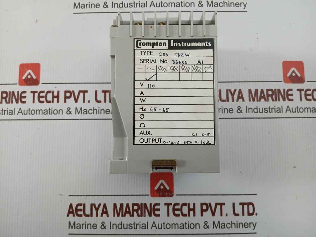 253-thzw-pmhg Self-powered Frequency Transducer 45-65Hz Crompton Instruments