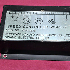 Nunotani hakuyo keiki speed controller wspi-1