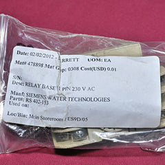 electromatic s411 relay socket 10a 300v