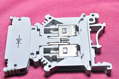 Lot of 7X Phoenix Contact St-be Terminal Block UK4-T