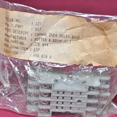 Potter And Brumfield 27E894 Base Change Over Relay 7A 300V