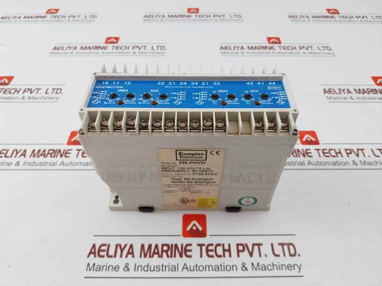 256-phvw-pqbx-c6-lc-kg Voltage And Frequency Relay Crompton Instruments
