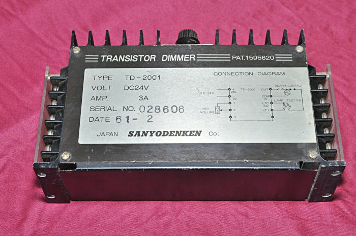 Sanyodenken td-2001 transistor dimmer