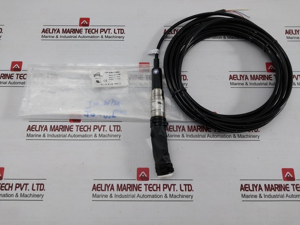 2600Bgf1519M3Ga Pressure Sensor Range - 0 To 15 Psig Gems Sensors 4-20 Ma