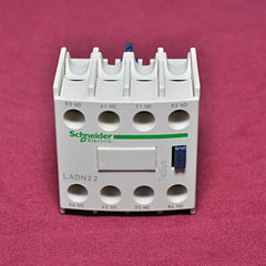 Lot of 3X Schneider Electric Telemecanique LADN22 Auxiliary Contact A600 Q600