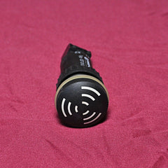 Werma 10701075 Black Panel Mount Buzzer