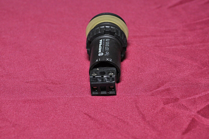 Werma 10701075 Black Panel Mount Buzzer