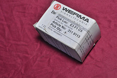 Werma 10701075 Black Panel Mount Buzzer