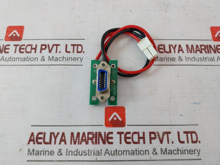 2616P2 Straight Dip Ribbon Receptacle Unit