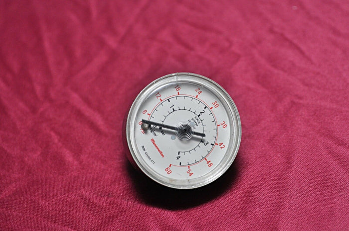 Masoneilan mm 435100.072 pressure gauge 0-4bar 0-60psi