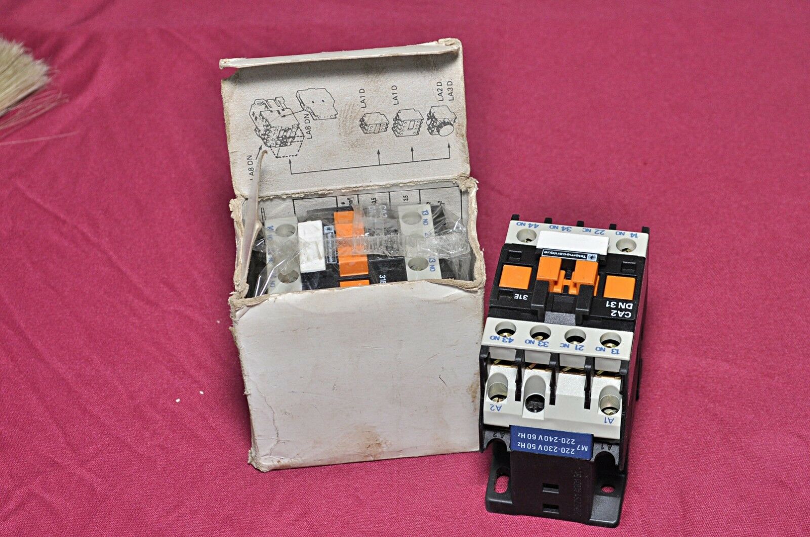 Telemecanique Ca2Dn31M7 Auxiliary Contactor 10A 1000V