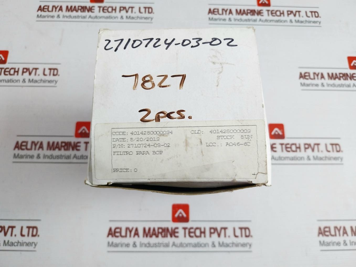 Bop Transmission Filter 2710724-03-02 (1 Box = 2 Pcs)