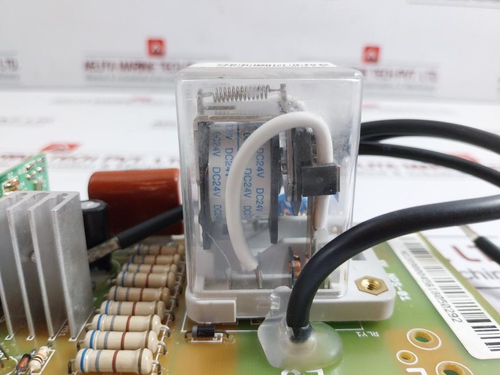 272753006313 40Amps Dc24V Power Relay Pcb Board 2 Poles