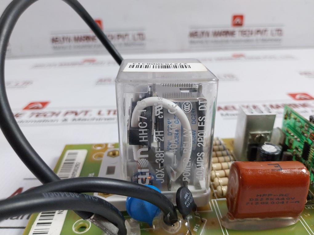 272753006313 40Amps Dc24V Power Relay Pcb Board 2 Poles