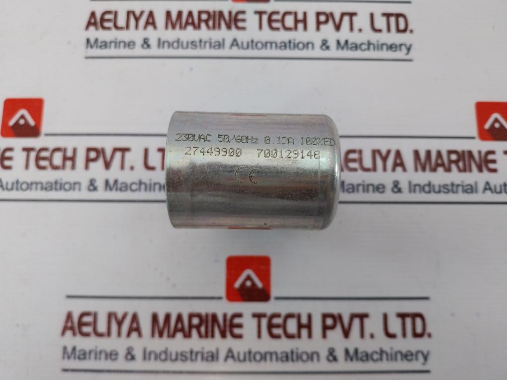 27449900 Solenoid Valve Coil 0.12A 230Vac 50/60Hz