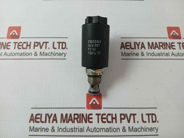 280254 Solenoid Valve Coil 24V Dc
