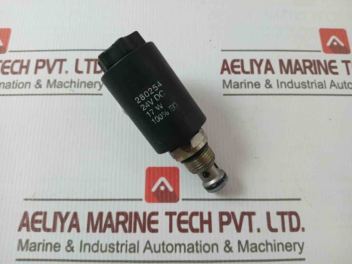 280254 Solenoid Valve Coil 24V Dc