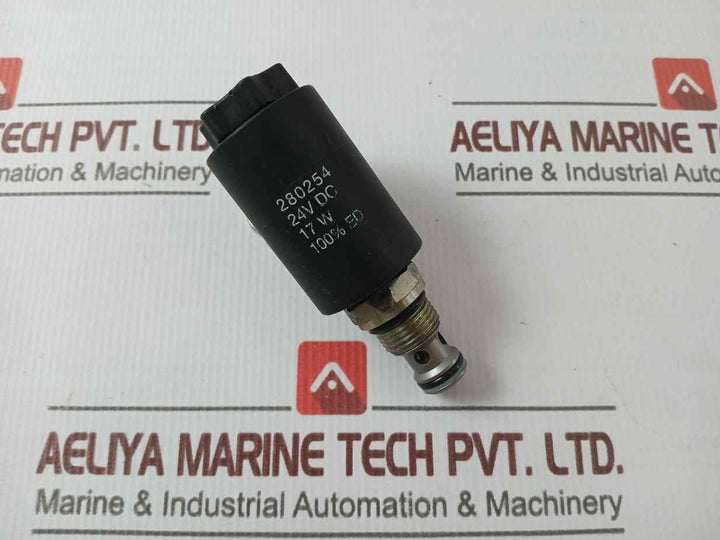 280254 Solenoid Valve Coil 24V Dc