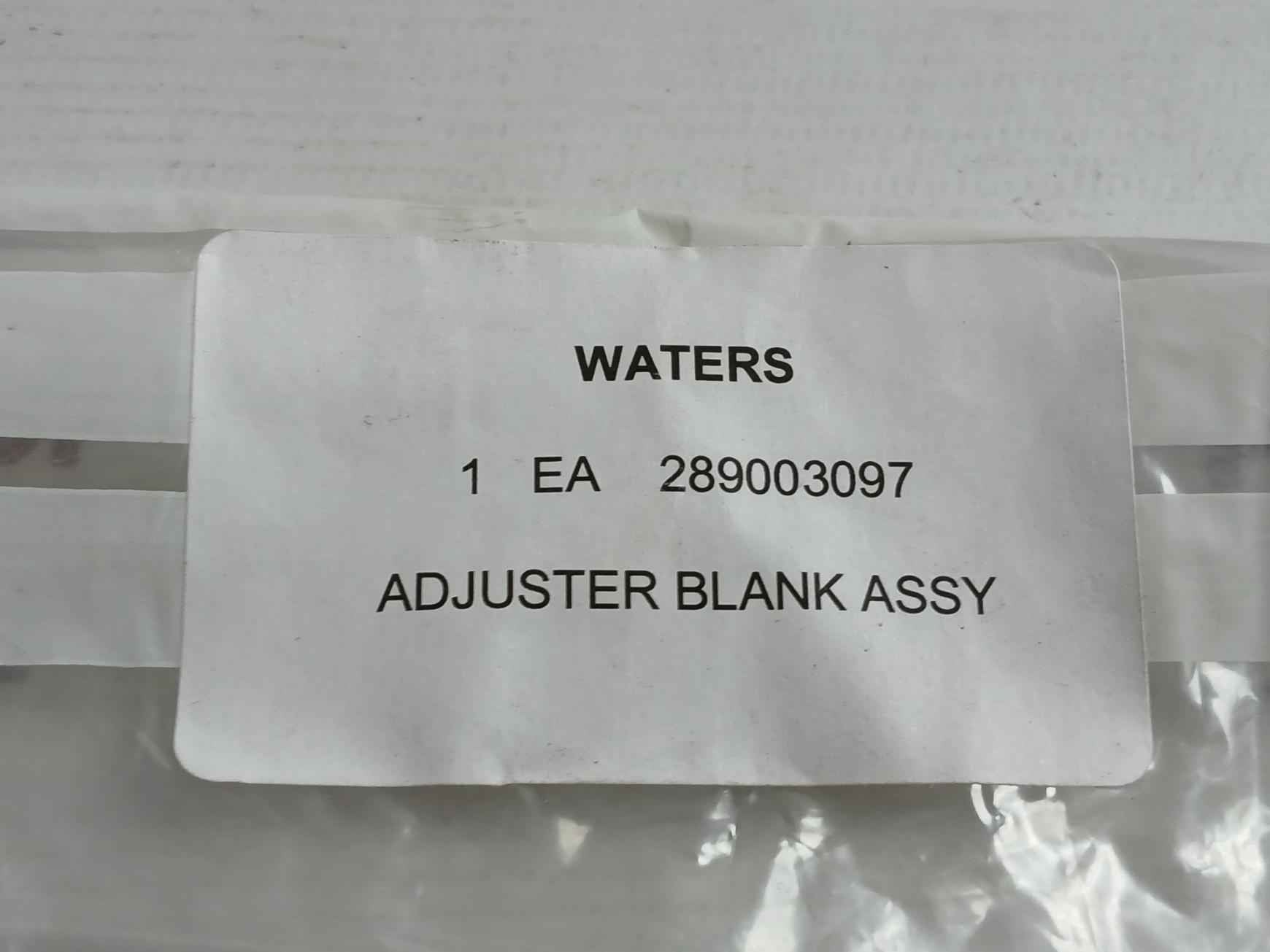 289003097 Waters Adjuster Blank Assy