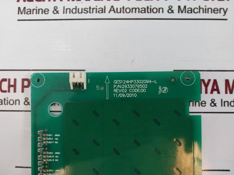 2933079502 Control Panel Pcb Module W/ Colored Led Indicators