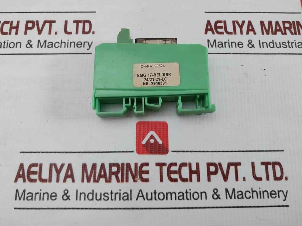 2940391 Emg 17-rel/Ksr- 24/21-21-lc Relay Module Phoenix Contact