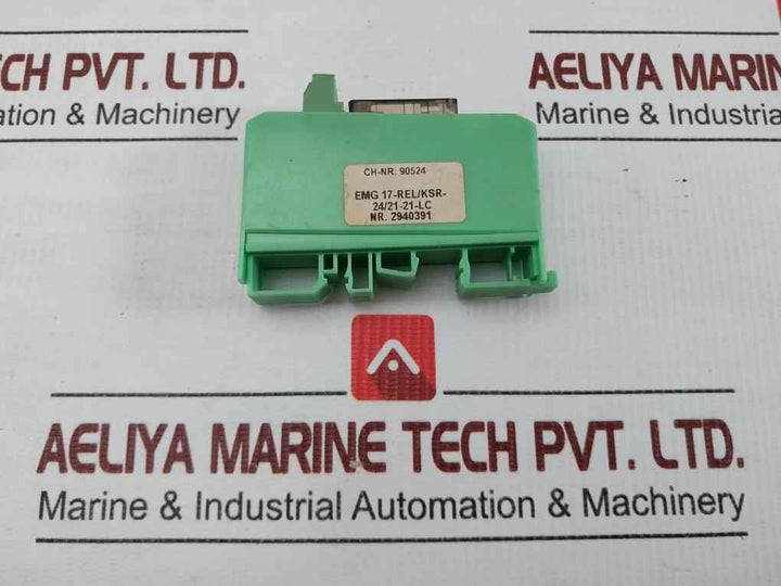 2940391 Emg 17-rel/Ksr- 24/21-21-lc Relay Module Phoenix Contact