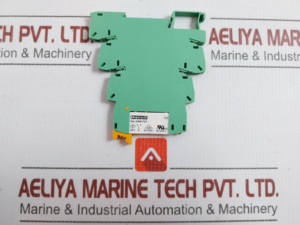 29 67 21 9 Relay Terminal Block With Screw Connection 250Vac/6A Phoenix Contact